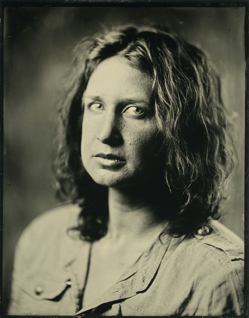 Tintype portrait by Tim Brown
